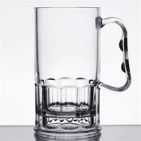 Get 00082 1 San Cl 10 Oz Customizable San Plastic Beer Mug 24 Case