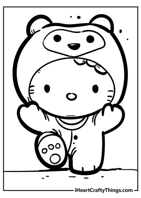 Hello Kitty Coloring Pages - Cute And 100% Free (2021)