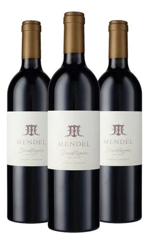 Vino Mendel Finca Remota Malbec Caja X Ml Env O Gratis