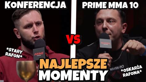 KONFERENCJA PRIME MMA 10 NAJLEPSZE MOMENTY Daniel Magical Vs Marcin