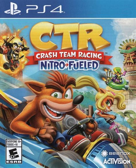 Ctr Crash Team Racing Nitro Fueled Box Cover Art Mobygames