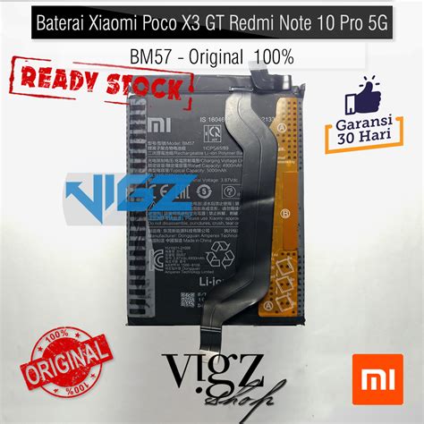 Jual Baterai Xiaomi Poco X Gt Redmi Note Pro G Bm Original