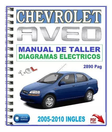 Manual Taller Chevrolet Aveo 06 2008 Motor Caja Diagramas MercadoLibre