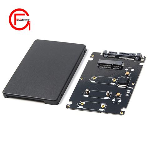 Mini Pcie Msata Ssd To Inch Sata Adapter Card With Case Mm