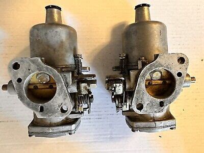 Mg Su Carburetors Twin Hif For Mgb Gt With Manifold Ebay In