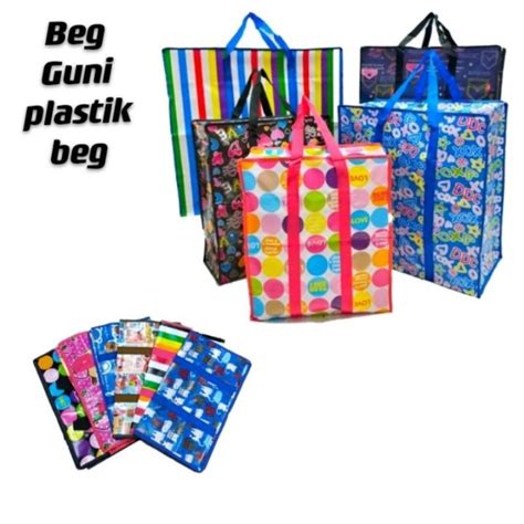 Foldable Bag Size Guni S To XXL Size Laundry Bag Plastic Bag Karung