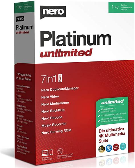 nero platinum unlimited test nero platinum unlimited multilingual