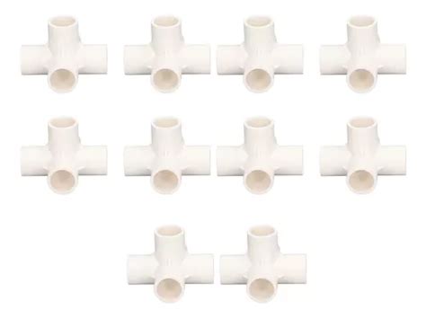 Conector De Tubulação De 5 Vias 10 Pcs Pvc Fitting 20mm Ângu Frete grátis