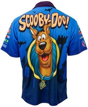 Monster Jam Scooby Doo Blue Driver Shirt Clothing Shoes Jewelry Shirts