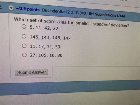 Solved 13 9 Points BBUnderStat12 3 TB 040 0 1 Chegg