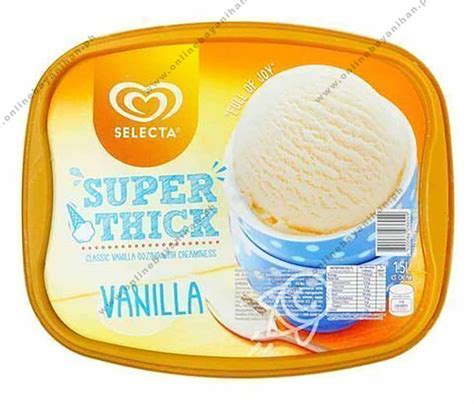 Selecta Suprt Thick Vanilla Ice Cream 15l Onlinebayanihanph