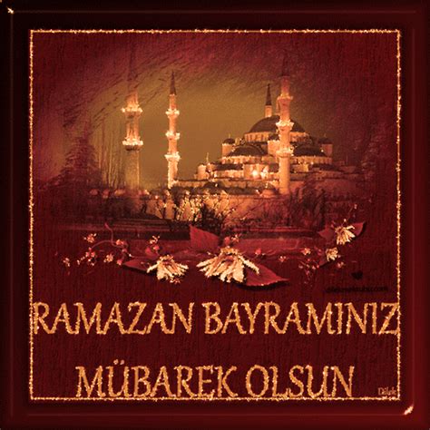 Ramazan Bayramınız Mübarek Olsun Dilek Mektubu