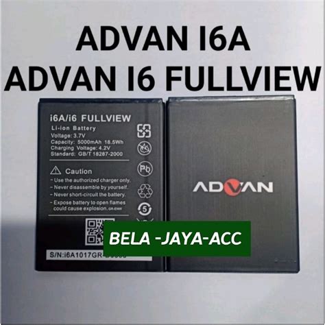 Jual Baterai Battery Battre Advan I A I Fullview Original Model