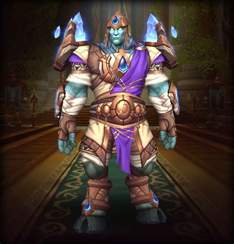 A First Look At The Draenei Heritage Armor Set In Patch 10 2 7 News