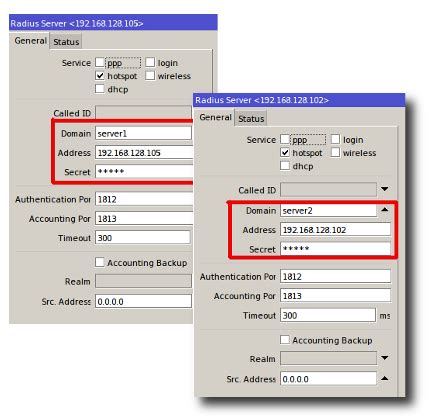 How To Hotspot With Multi Radius Server Mikrotik