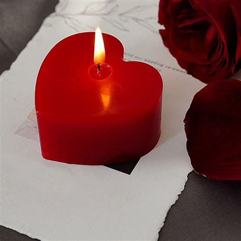 Gyedtr Valentine S Day Scented Candles Heart Shape Soy Candles Romantic