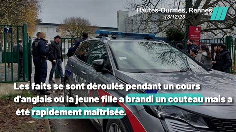 Incident Choquant Une Coll Gienne De Ans Menace Son Enseignante