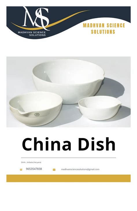 white laboratory china dish  rs piece  ambala id