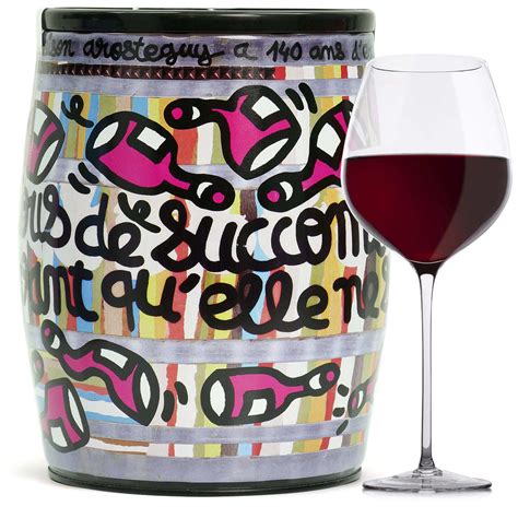 Bib Art JOFO vin rouge Le Benjamin de Puech Haut Château Puech Haut