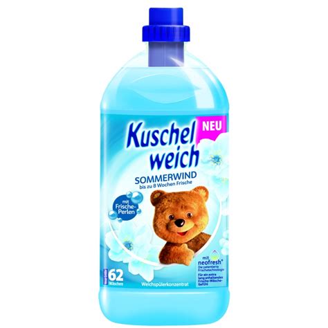 Kuschelweich płyn do płukania 2L 62p Sommerwind Chemdaw