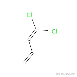 Dichlorobutadiene Structure - C4H4Cl2 - Over 100 million chemical ...