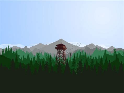 Green Firewatch Wallpapers - Top Free Green Firewatch Backgrounds ...