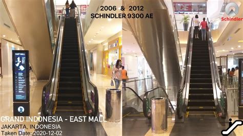 Schindler 9300 Ae Escalators At Grand Indonesia Shopping Town Jakarta