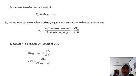 Latihan Koefisien Pindah Massa No Youtube