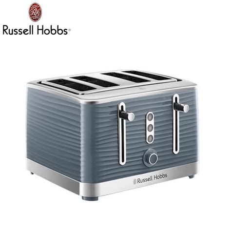 Toasters Russell Hobbs 4 Slice Inspire Toaster Grey 24383