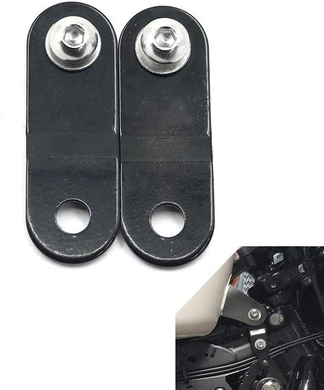 2 Inch Black Motorcycle Gas Tank Lifts Kit For Harley Sportster