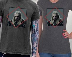 Camiseta The Witcher Geralt De R Via Blusa Jogos Livros No Elo X