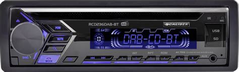 Caliber Rcd Dab Bt Autoradio Enkel Din Bluetooth Handsfree Dab