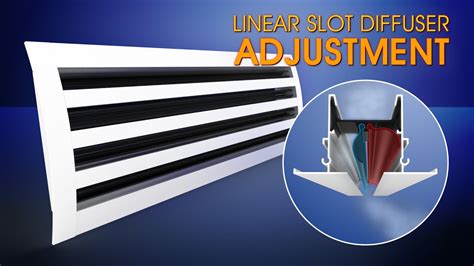 Linear Slot Diffuser Adjustment YouTube