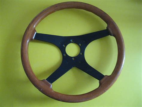 Fs Vintage Classic Original Italy Momo Wood Steering Wheel Pelican