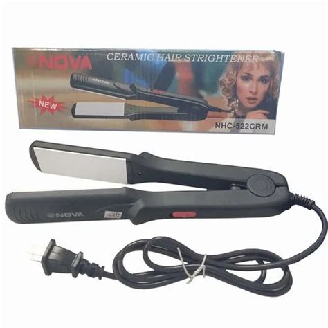 Black Nova NHC 522CRM Hair Straightener At 115 Box Hair