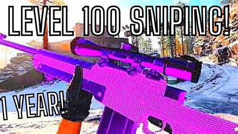 What 1 Year Of Sniping Looks Like In Cold War 😂🤣😡 Level 100 Sniping