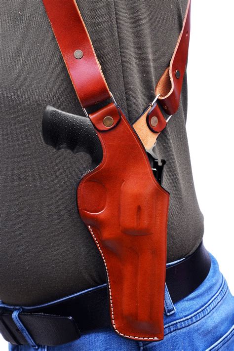 Leather Shoulder Holster Fits Colt Python Mag Colt King Etsy