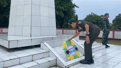 Kodim 1709 Yawa Gelar Ziarah Dan Doa Bersama Peringati Hari Juang TNI