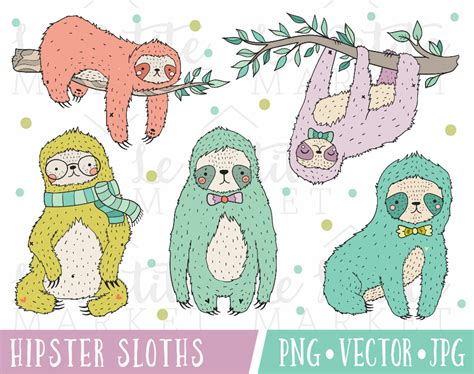 Download High Quality Sloth Clipart Green Transparent Png Images Art