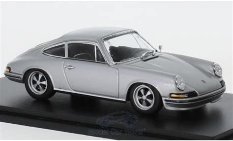 Diecast model cars Porsche 911 1/43 Spark 2.4S grey 1973 - Alldiecast.us