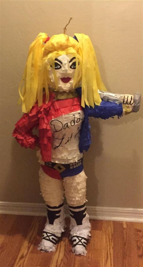 Lady from my town makes homemade piñatas She made Harley Quinn 9GAG