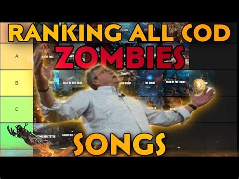 Ranking All Cod Zombies Easter Egg Songs WAW BOCW YouTube