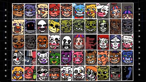 Fnaf Ucn Characters By Catycarolite223 On Deviantart