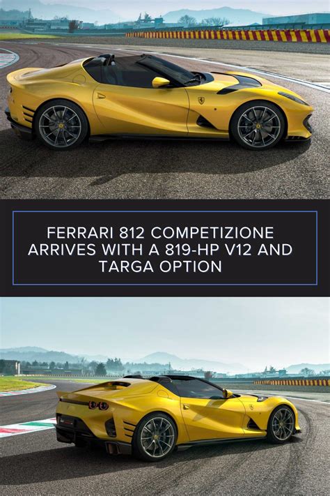 Ferrari Competizione Arrives With A Hp V And Targa Option