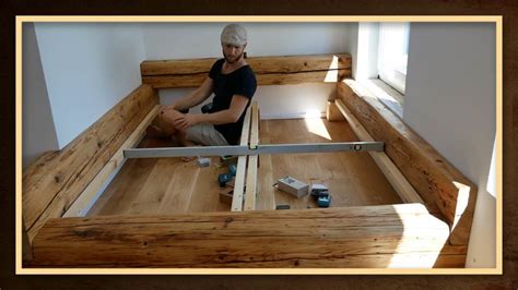 Balkenbett Bett Selber Bauen Made By Myself