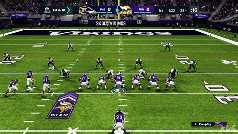 Madden Nfl 21 Baltimore Ravens Vs Minnesota Vikings Gameplay Ps5