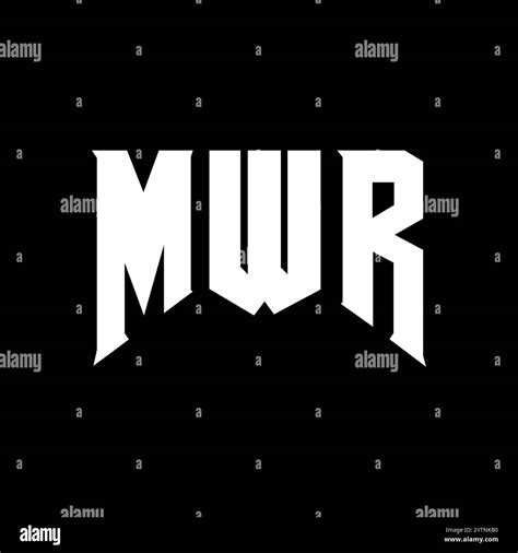 mwr technology company logo  res stock photography  images alamy
