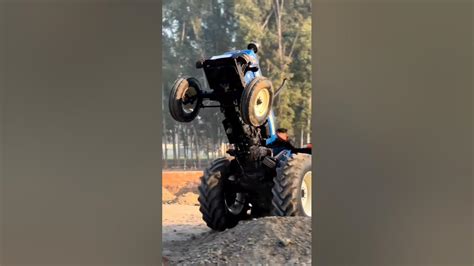 New Holland 3630 Tractor High Jump 😱🔥 ️ Newholland 3630 Shorts Youtube