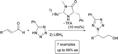 Organocatalytic Enantioselective Aza Michael Reaction Of Nitrogen