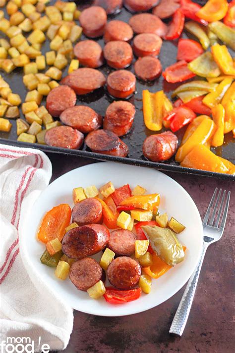 Kielbasa Sheet Pan Dinner Recipe Mom Foodie